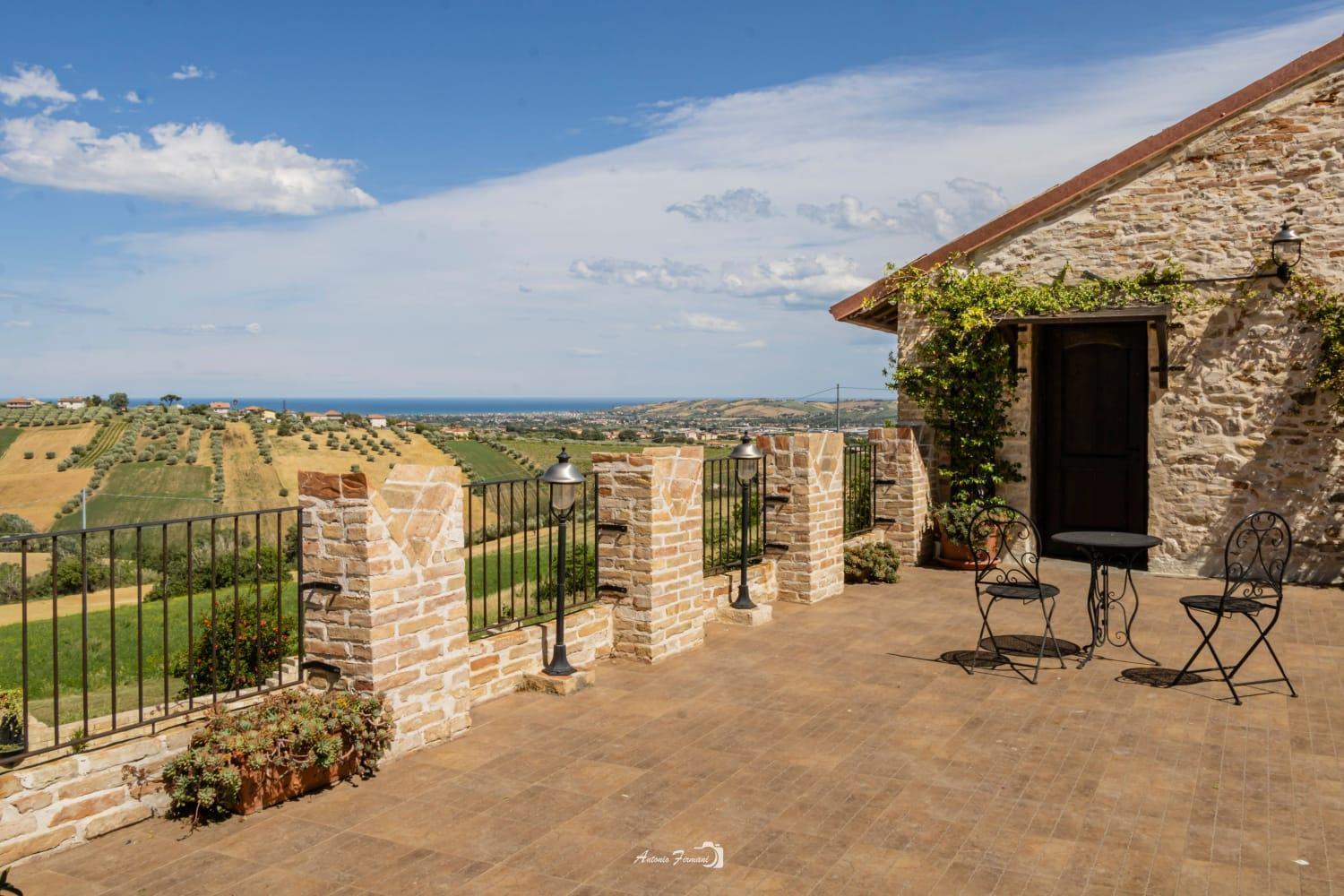 Castello Di Petecciano B&B Mosciano Sant'Angelo Bagian luar foto